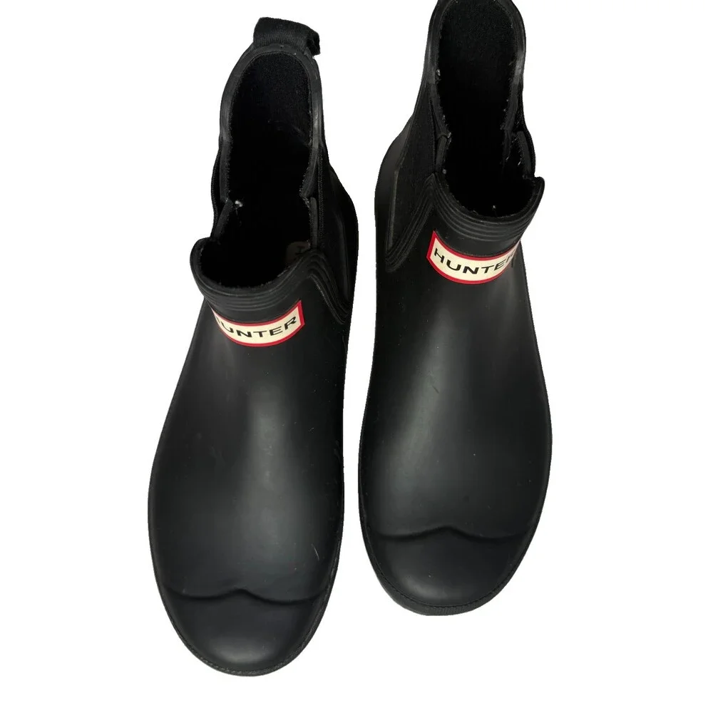 Hunter Women’s Original Black Chelsea Boots – Waterproof – Size 7, new no box